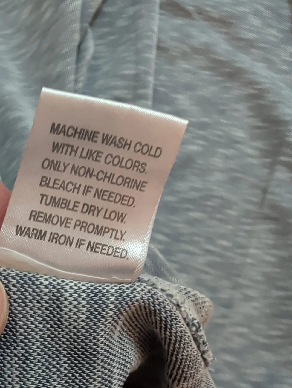 Johnston & Murphy Vintage Slub Heathered Slate Polo